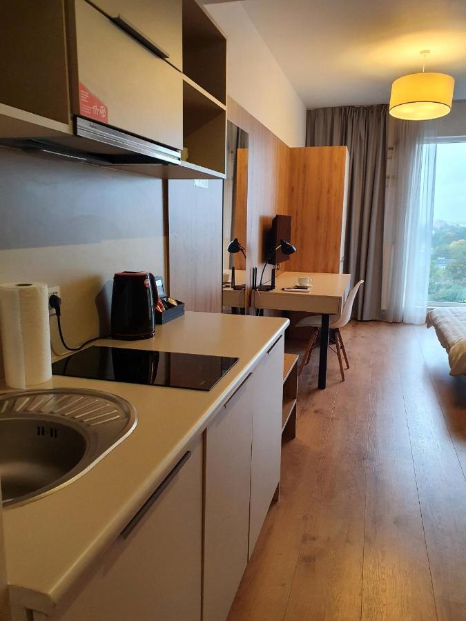Warsaw Apartments - Luxury Top-View Aparthotel Esterno foto