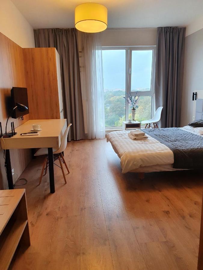 Warsaw Apartments - Luxury Top-View Aparthotel Esterno foto
